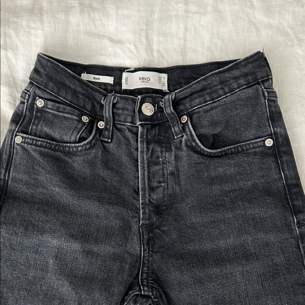 Mango “Mar” Straight Leg Slim Jeans